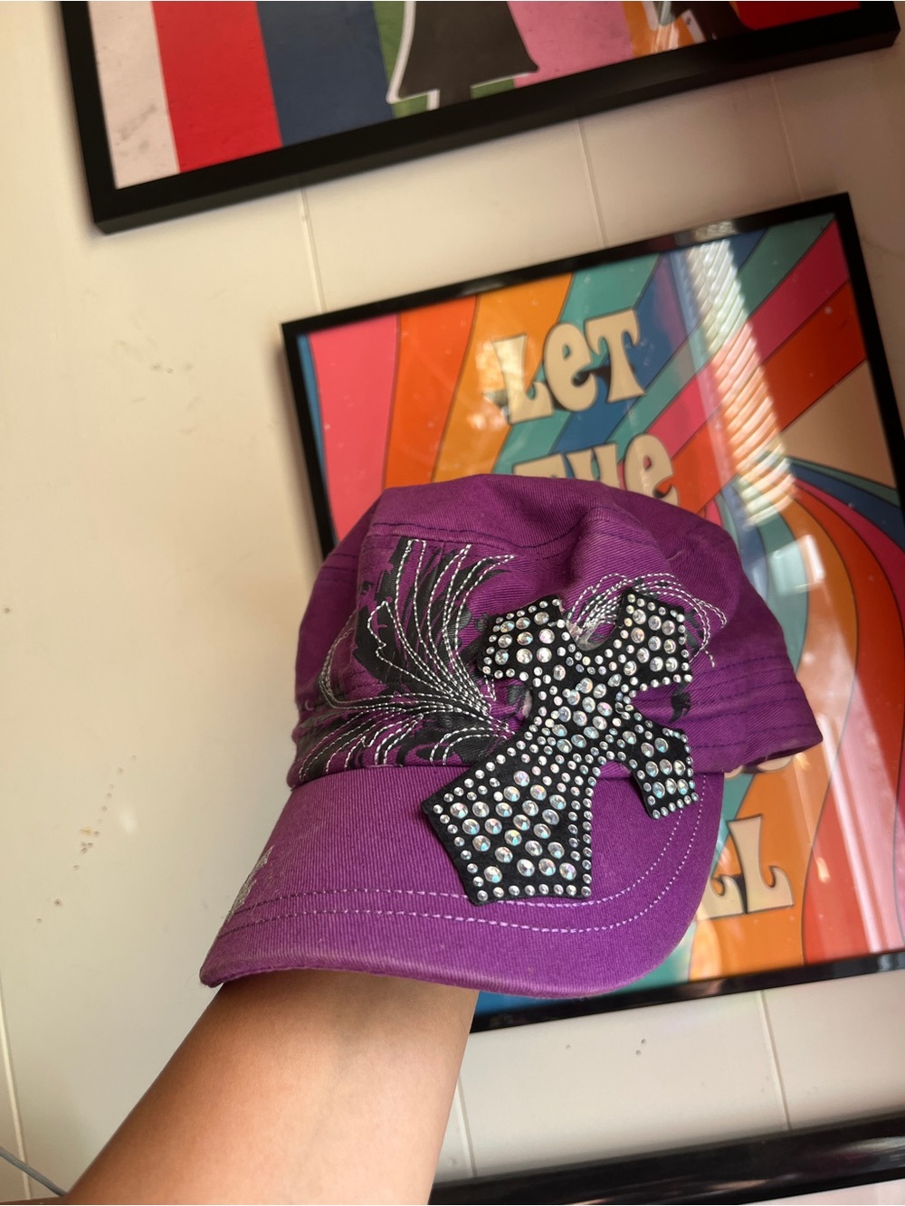 Y2K inspired hat